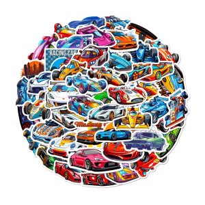 50 ks barevných samolepek na skateboard, snowboard, notebook, kytaru, ap., materiál vinyl, laminovaný povrch, odolné vůči vyblednutí, voděodolné. CARS STICKERS 50 ks barevných samolepek na skateboard, snowboard, notebook, kytaru, ap., materiál vinyl, laminovaný povrch, odolné vůči vyblednutí, voděodolné. CARS STICKERS