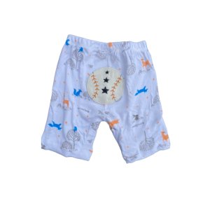 Dětské bavlněné kraťasy s nášivkou Baseball 3 Dětské bavlněné kraťasy s nášivkou Baseball 3