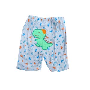 Dětské bavlněné kraťasy s nášivkou Dino 2 Dětské bavlněné kraťasy s nášivkou Dino 2