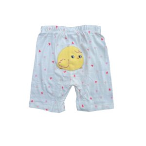 Dětské bavlněné kraťasy s nášivkou Kuře Dětské bavlněné kraťasy s nášivkou Kuře