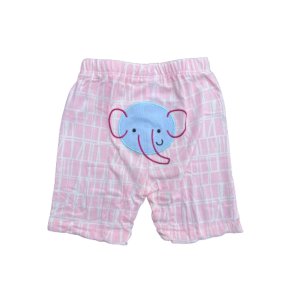 Dětské bavlněné kraťasy s nášivkou Slůně 1 Dětské bavlněné kraťasy s nášivkou Slůně 1