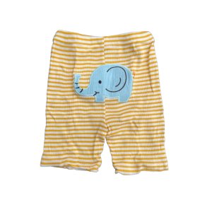 Dětské bavlněné kraťasy s nášivkou Slůně 3 Dětské bavlněné kraťasy s nášivkou Slůně 3
