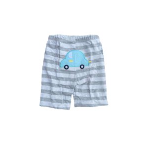 Dětské bavlněné kraťasy s nášivkou Auto Dětské bavlněné kraťasy s nášivkou Auto