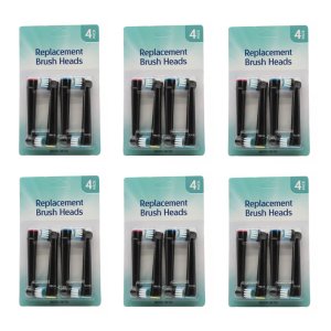 Náhradní hlavice na kartáčky Oral B - MEGA BALENÍ 24 kusů, černé Náhradní hlavice na kartáčky Oral B - MEGA BALENÍ 24 kusů, černé