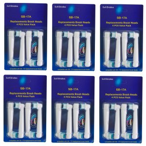 Náhradní hlavice na kartáčky Oral B - MEGA BALENÍ 24 kusů Náhradní hlavice na kartáčky Oral B - MEGA BALENÍ 24 kusů