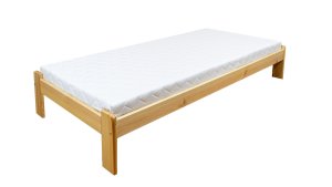 Postel z masivu MAX 90x200 cm, rošt, matrace RELAX Postel z masivu MAX 90x200 cm, rošt, matrace RELAX