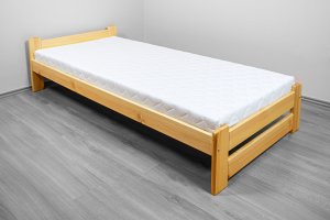 Postel z masivu EDA 80x200 cm, rošt, matrace Relax Postel z masivu EDA 80x200 cm, rošt, matrace Relax