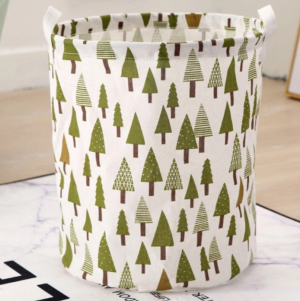 Textilní koš na hračky a prádlo, průměr 36 cm, výška 43,5 cm Textilní koš na hračky a prádlo, průměr 36 cm, výška 43,5 cm