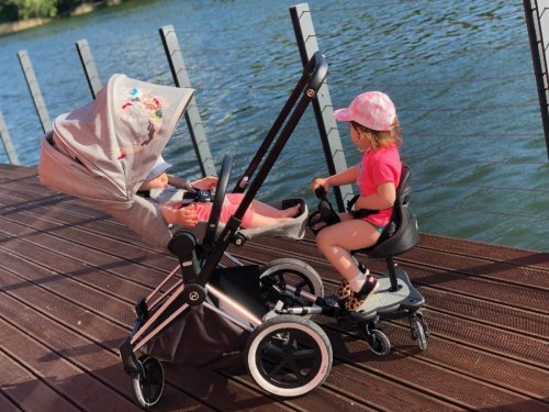 Cozy rider 4S - stupátko - sedátko ke kočárku