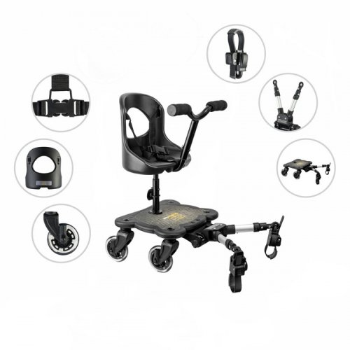 Cozy rider 4S - stupátko - sedátko ke kočárku