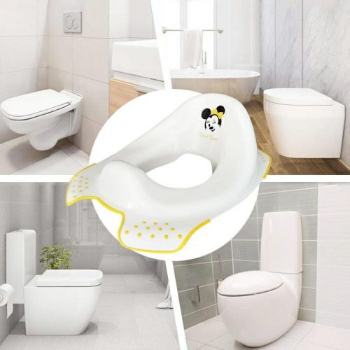 Dětské WC sedátko KUBÍK, barva šedá