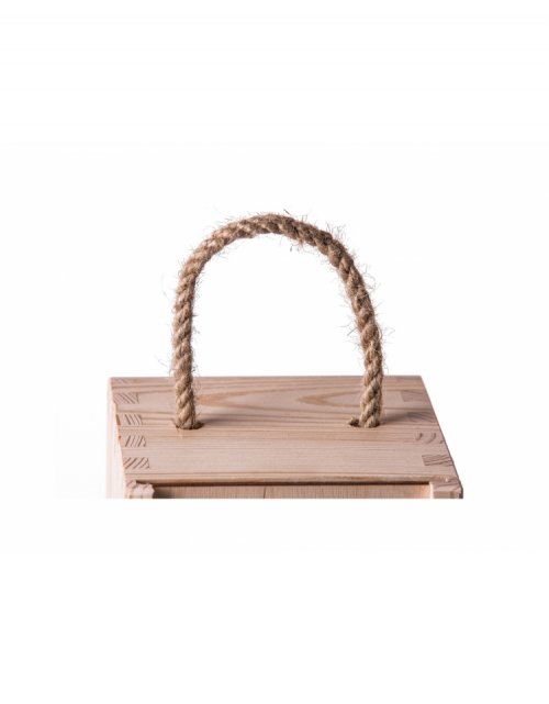 Dřevěná dárková kazeta na alkohol 36x11x11 cm