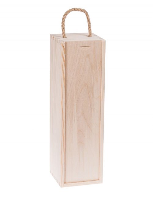 Dřevěná dárková kazeta na alkohol 36x11x11 cm