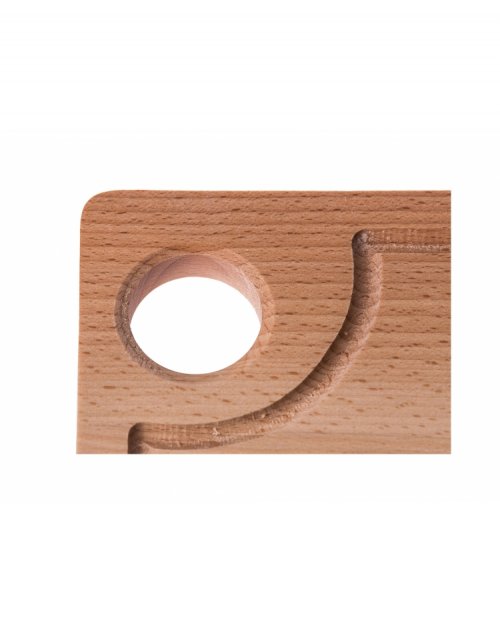 Dřevěná kuchyňská krájecí deska 40x25x1,8 cm