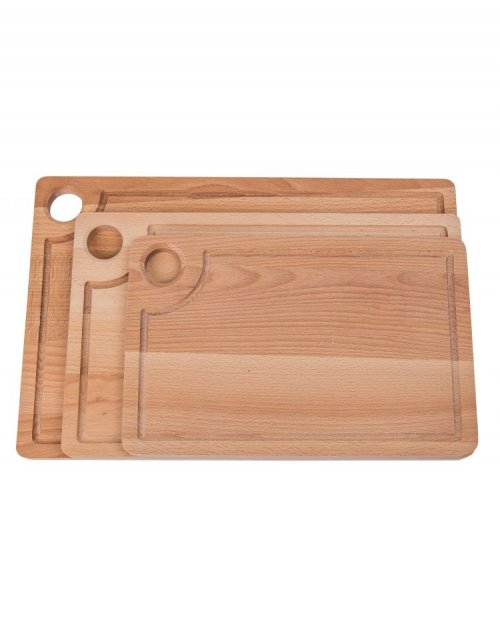 Dřevěná kuchyňská krájecí deska 45x30x1,8 cm