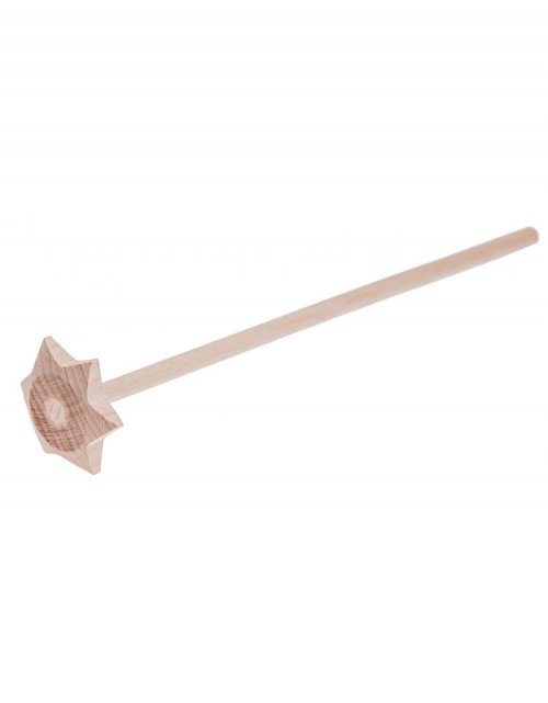 Dřevěná kuchyňská kvedlačka 30 cm, bukové dřevo