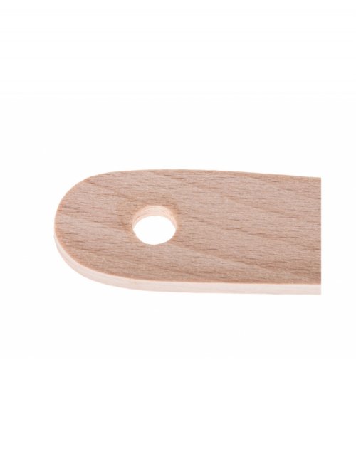 Dřevěná kuchyňská obracečka s otvory 30x5,5 cm
