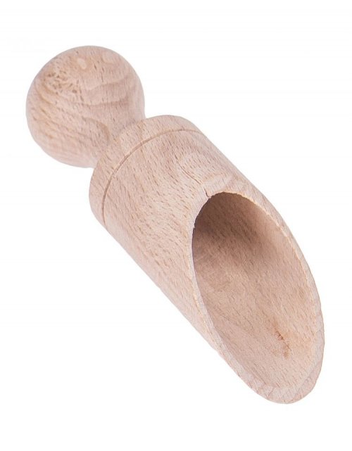 Dřevěná lopatka na koření 3x9 cm