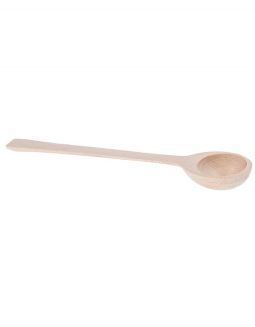 Dřevěná lžička na cukr 15 cm, buk