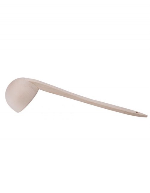 Dřevěná naběračka 45 cm, lípa