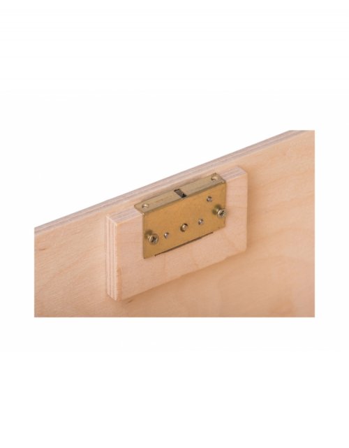 Dřevěná schránka na dopisy se zámkem 29x20x23 cm