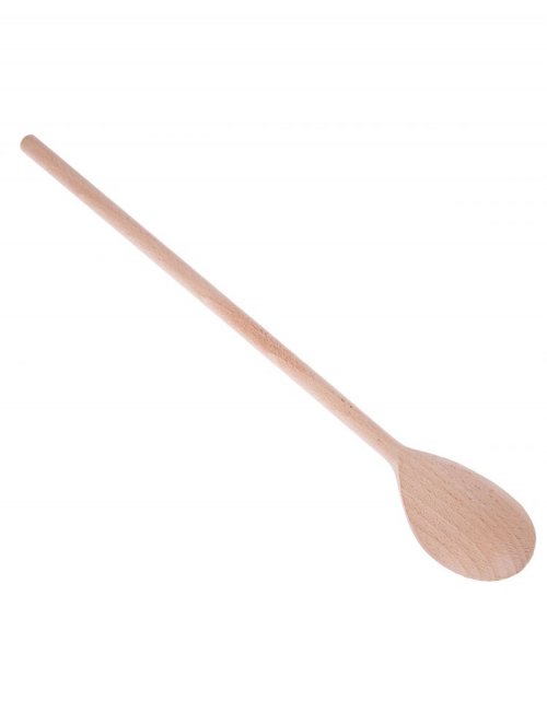 Dřevěná vařečka kulatá 40 cm, světlý buk
