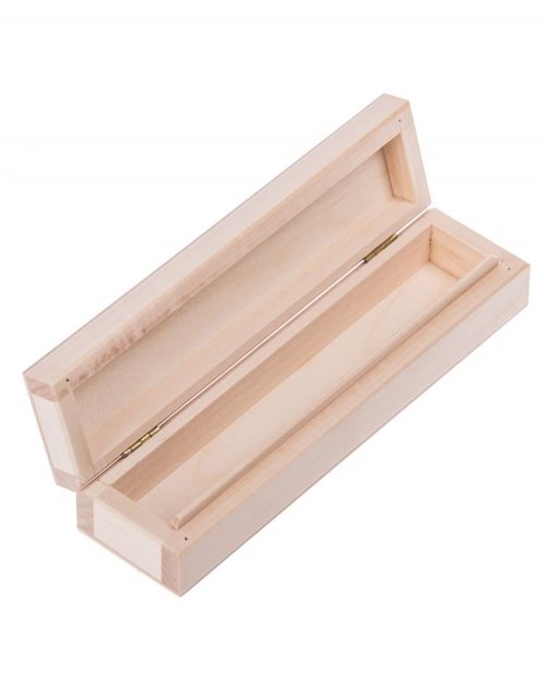 Dřevěné pouzdro na pero 19x5x4 cm