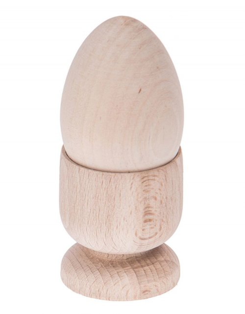 Dřevěné velikonoční vajíčko