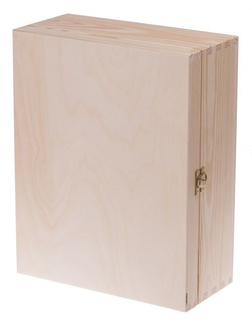 Dřevěný dárkový box na alkohol 30x23x11 cm