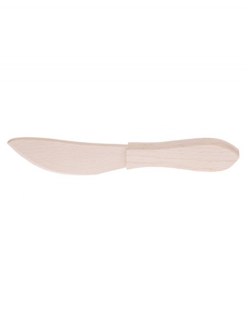 Dřevěný kuchyňský nůž k roztírání másla 19x3,5 cm