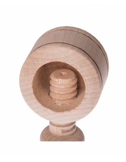 Dřevěný louskáček na ořechy 12,5 cm, bukové dřevo