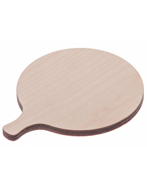 Dřevěný podtácek ø10 cm, kulatý, přírodní
