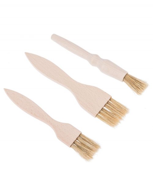 Dřevěná kuchyňská mašlovačka kulatá 18 cm
