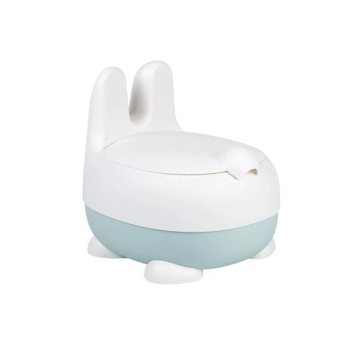 Nočník BUNNY, protiskluzové nožičky, bezpečný, stabilní, pohodlný při sezení, růžový
