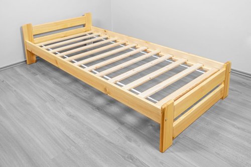 Postel z masivu Eda 80x200 cm + rošt