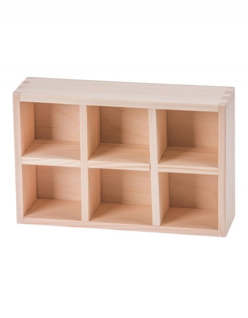 Praktický dřevěný organizér 19x12x5,5 cm