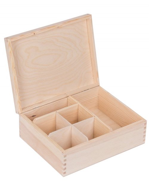 Praktický dřevěný organizér 25x20x9 cm