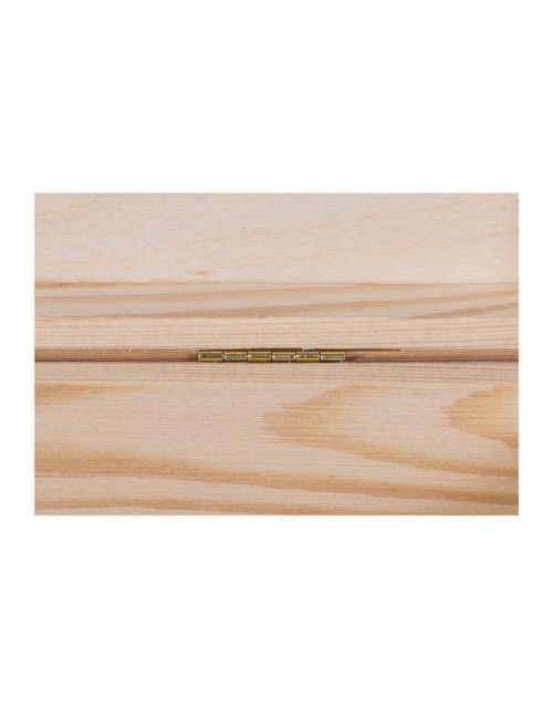 Přírodní dřevěná čajová kazeta 12 přihrádek, 28x22x8 cm
