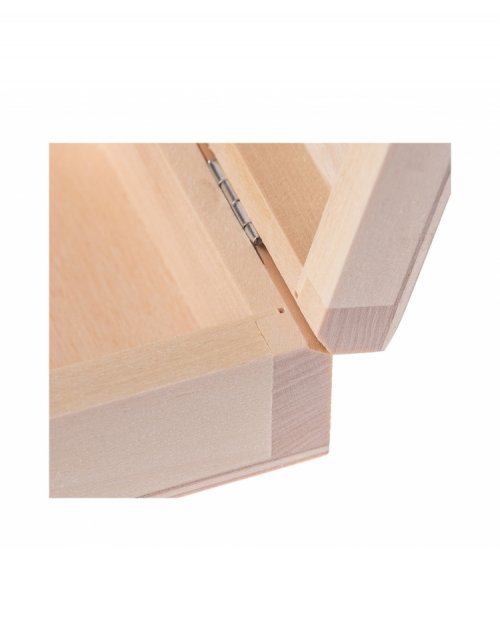 Přírodní dřevěná krabička 16x12x3 cm