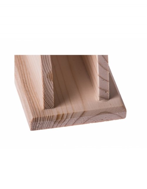 Stojánek na ubrousky 15x5x7 cm, přírodní
