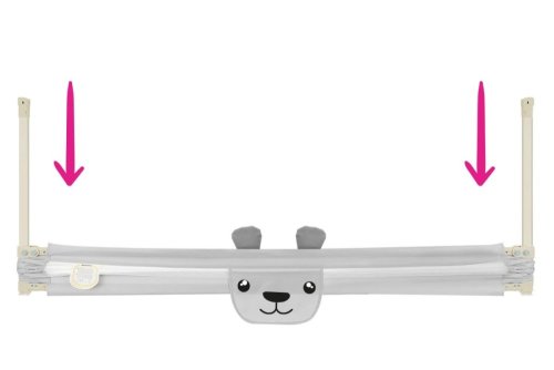 Zábrana na postel Teddy 180 cm