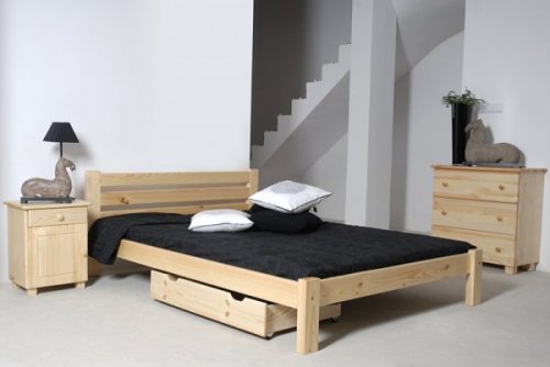 Zásuvka pod postel 98 cm - přírodní