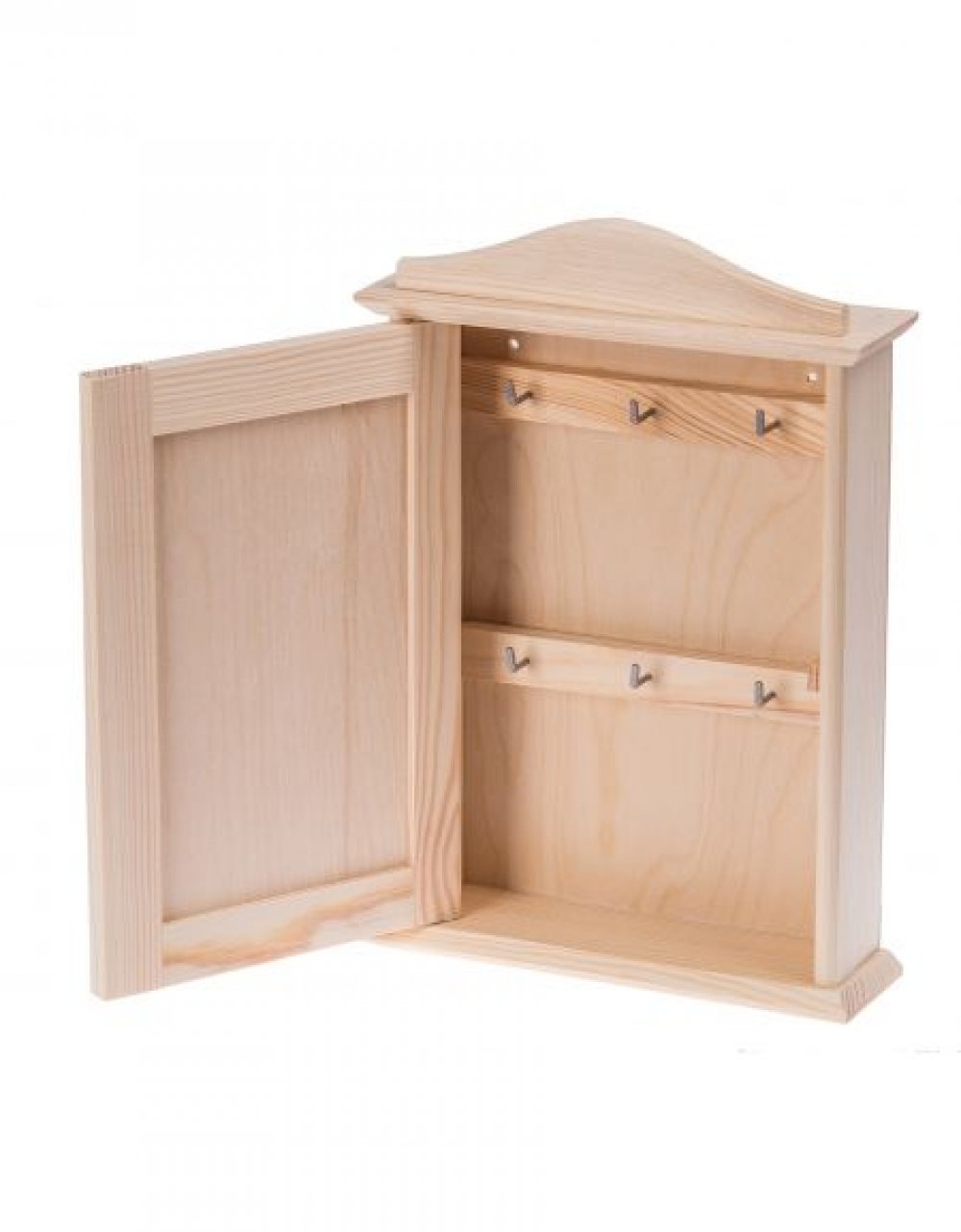  Dřevěná skříňka na klíče 30x20x6 cm, borovice