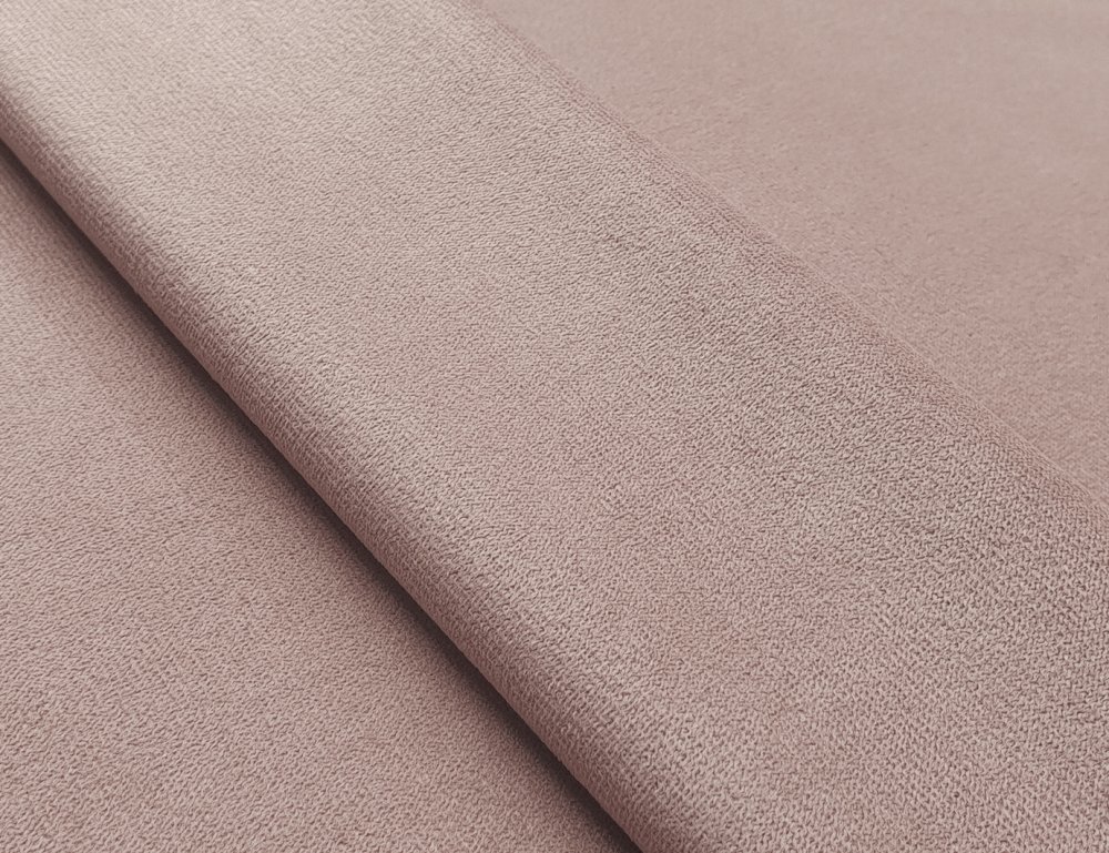 Čalouněná lavice DIANA 110x30x42 cm, barva světle růžová