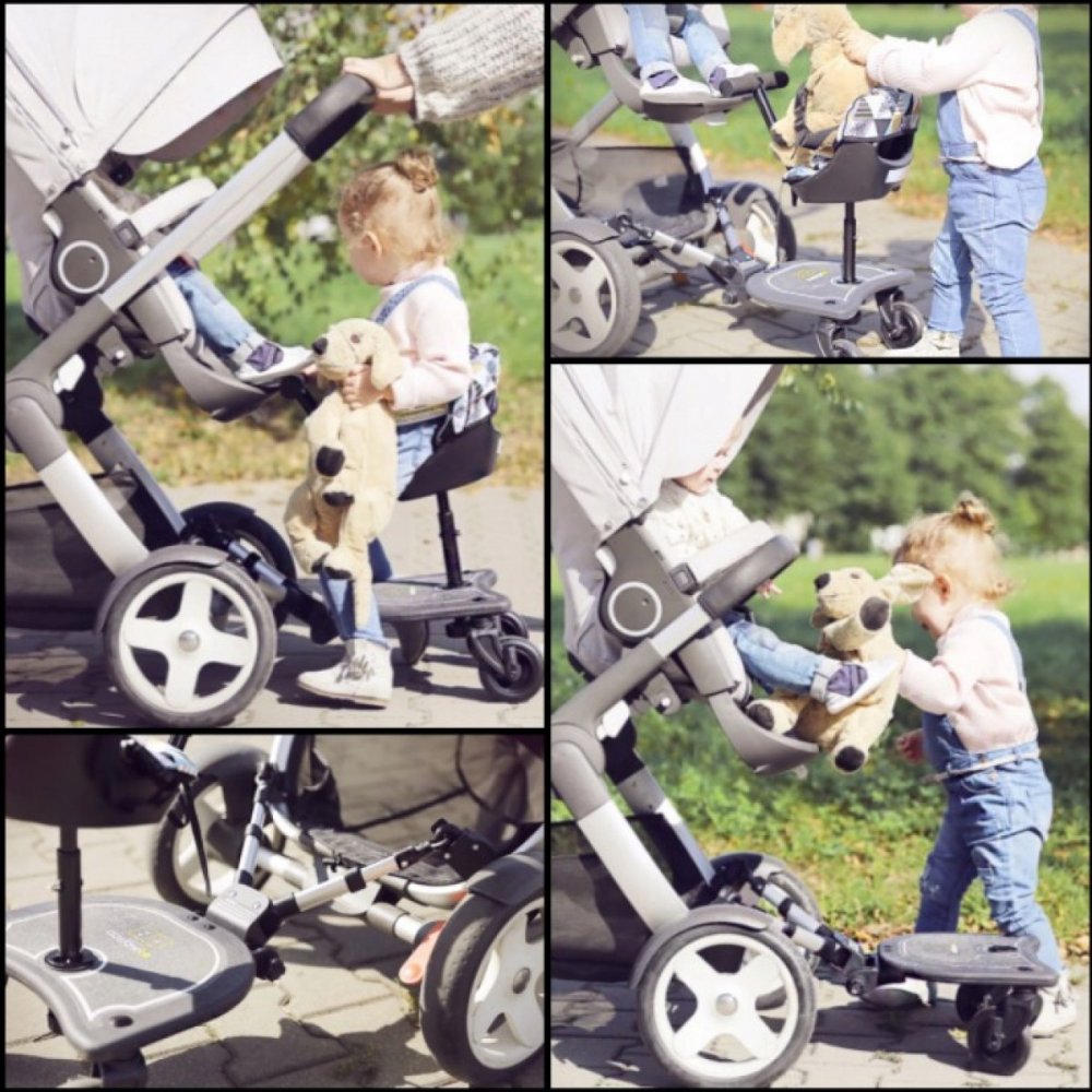 Cozy rider stupátko - sedátko ke kočárku Cozy rider stupátko - sedátko ke kočárku