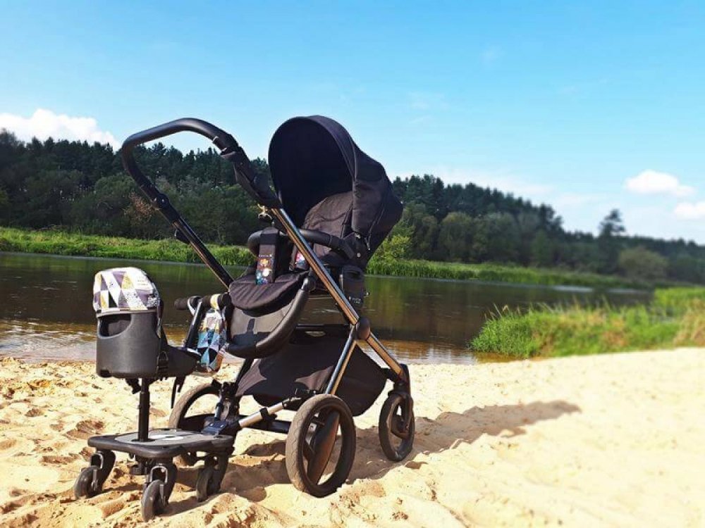 Cozy rider 4S - stupátko - sedátko ke kočárku Cozy rider 4S - stupátko - sedátko ke kočárku