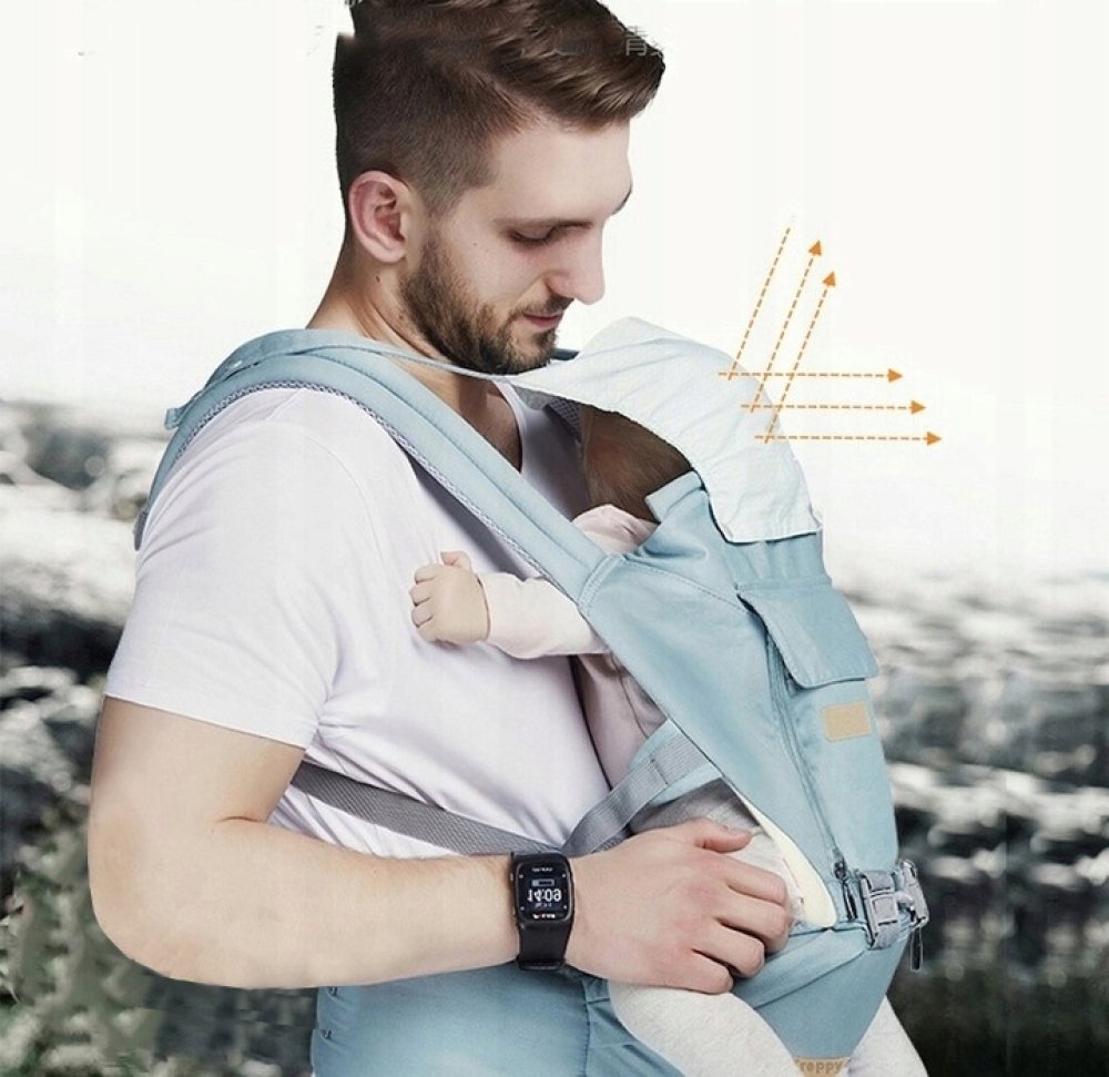 Dětské nosítko 12v1 světle šedá Dětské nosítko 12v1 světle šedá