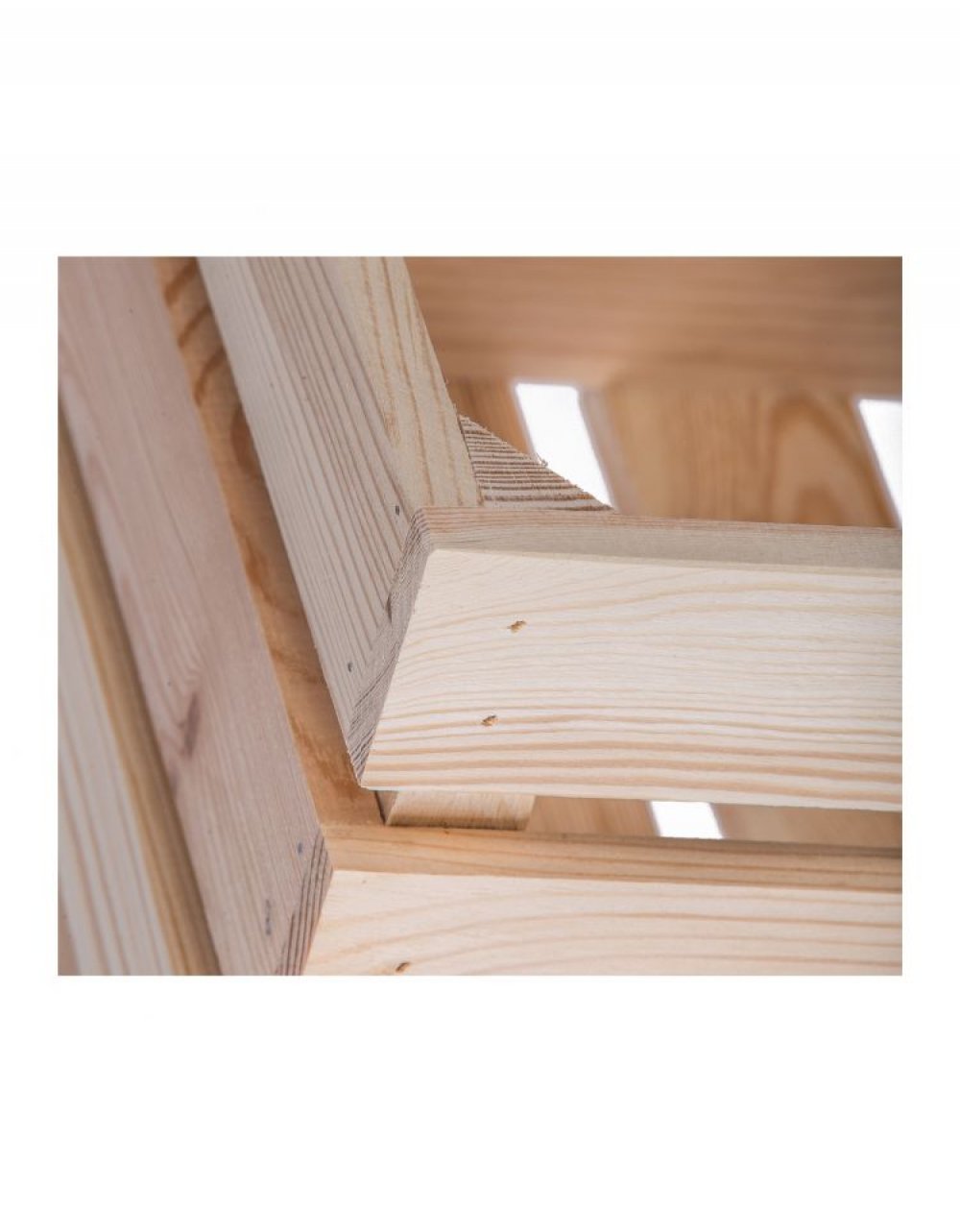 Dřevěná bedna na skladování 50x27x18 cm