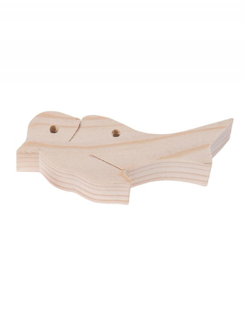 Dřevěná dekorace PTÁČEK 7 cm Dřevěná dekorace PTÁČEK 7 cm
