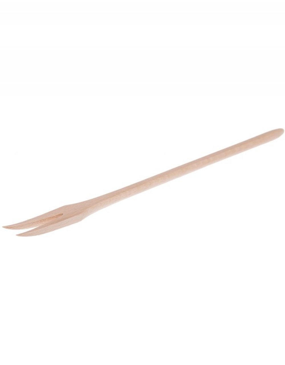 Dřevěná vidlička obracečka 2-zubá 27 cm
